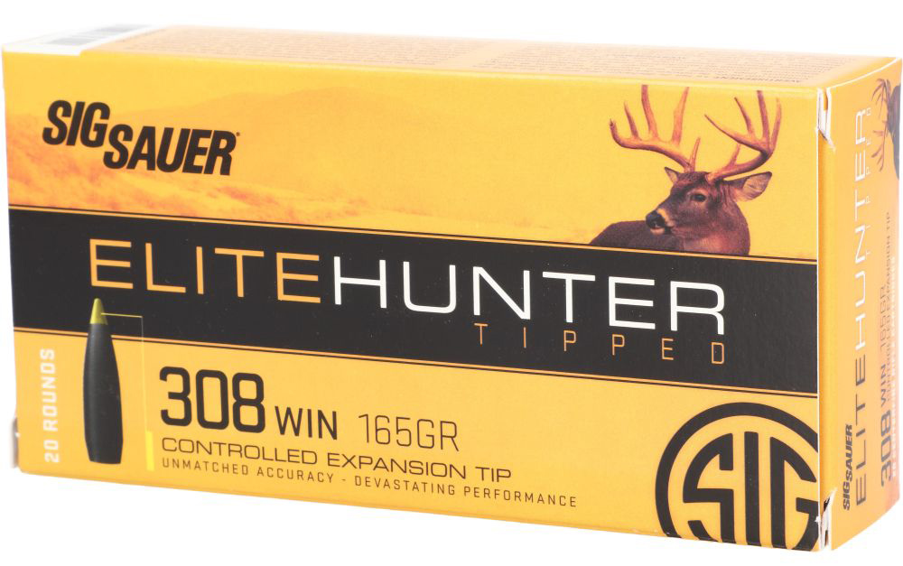 SIG AMMO 308WIN 165GR ELITE TIPPED 20/10 - Specials